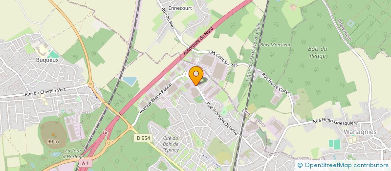 localisation de l'entreprise LES PORTES DU PETIT BRULARD  LIBERCOURT