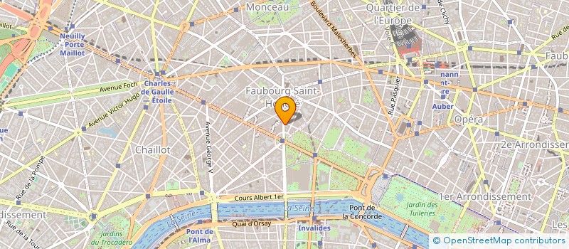 localisation de l'entreprise LES PORTES DU SOLEIL à PARIS