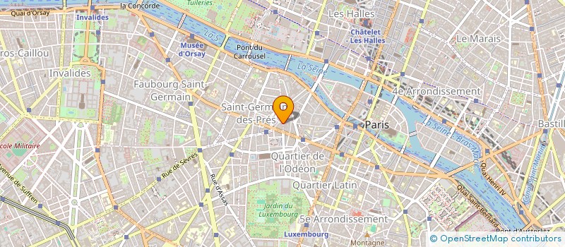 localisation de l'entreprise LES PORTES FLEURIES à PARIS