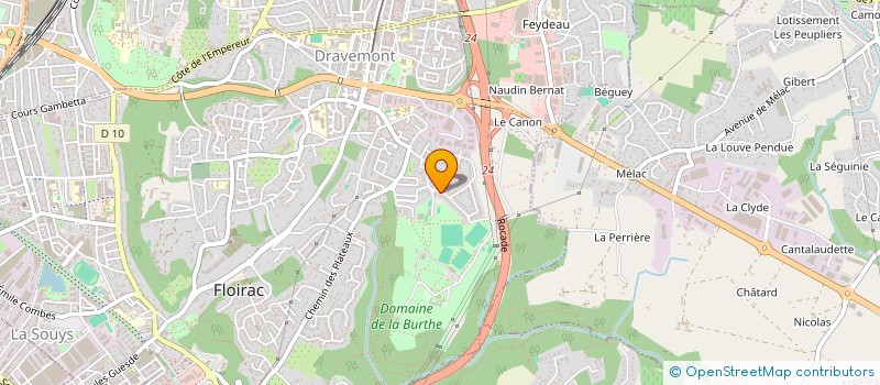 localisation de l'entreprise LES PORTEURS D'HISTOIRES  FLOIRAC