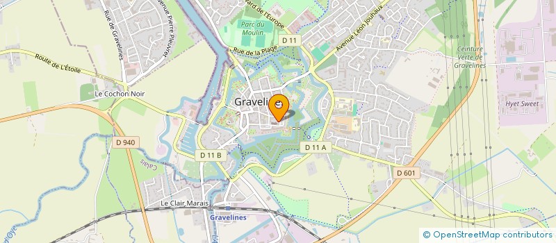 localisation de l'entreprise LES PORTEURS DE SIGRI UR à GRAVELINES