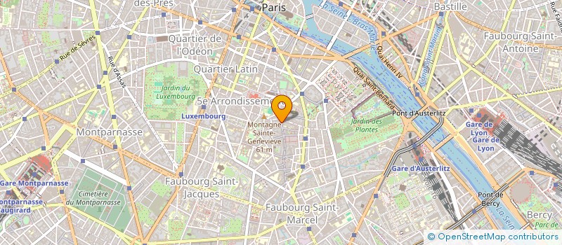 localisation de l'entreprise LES POSEURS DU MARAIS à PARIS