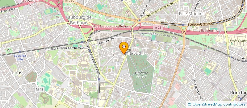 localisation de l'entreprise LES POSEURS DU NORD à LILLE