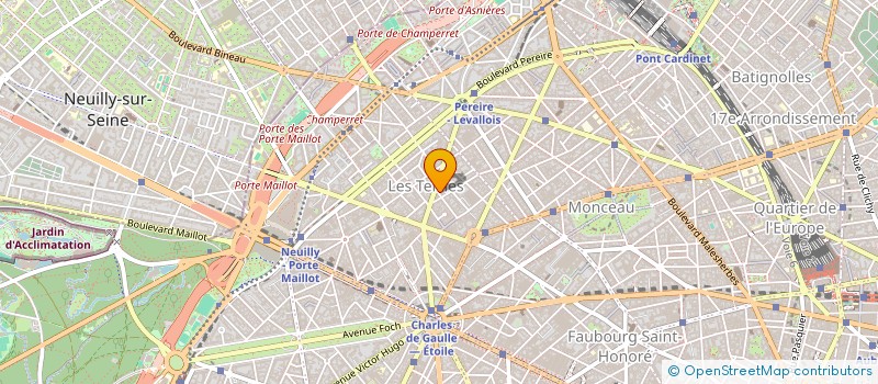 localisation de l'entreprise LES POSEURS REUNIS à PARIS