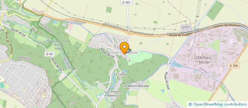 localisation de l'entreprise LES POTAGERS DE LA COMMANDERIE à SAINT-AUBIN