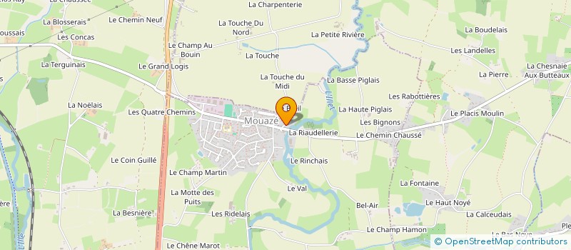 localisation de l'entreprise LES POTAGERS DE MOUAZE  MOUAZE