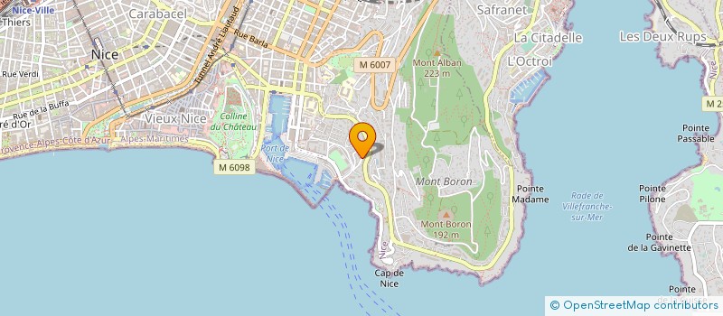 localisation de l'entreprise LES POTAGEURS à NICE