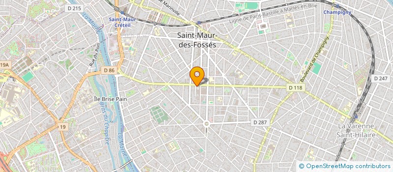localisation de l'entreprise LES POTARDS DE SAINT MAUR à SAINT-MAUR-DES-FOSSES