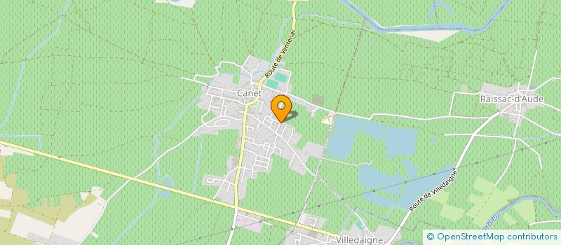 localisation de l'entreprise LES POTES A LA COMPOTE  CANET