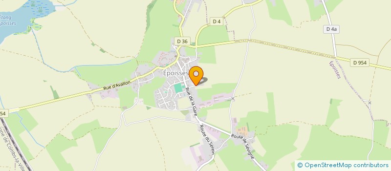 localisation de l'entreprise LES POTES AGES  EPOISSES