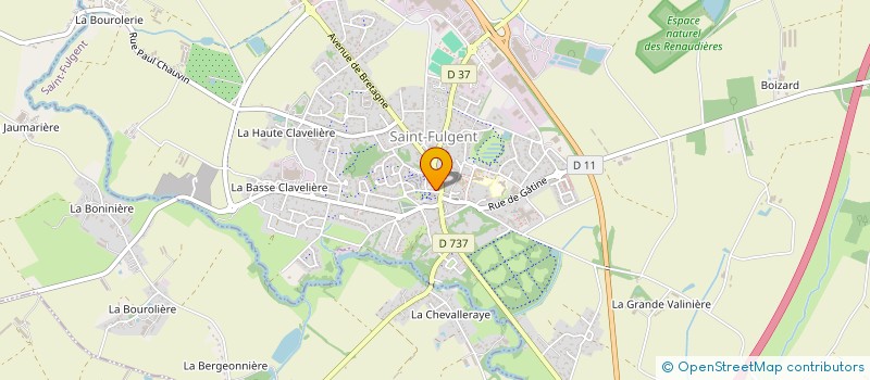 localisation de l'entreprise LES POTES AU FEU FULGENTAIS à SAINT-FULGENT