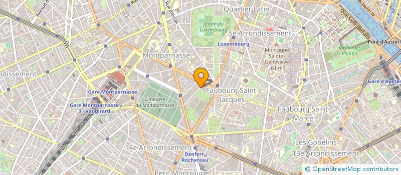 localisation de l'entreprise LES POTINS DE PARIS  TOULOUSE