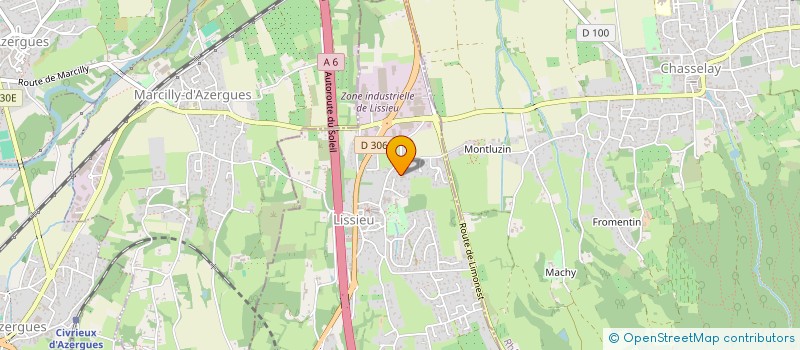 localisation de l'entreprise LES POUCES VERTS  DOMMARTIN