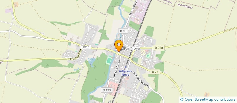 localisation de l'entreprise LES POULAIN à AILLY-SUR-NOYE