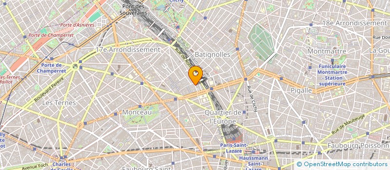 localisation de l'entreprise LES POULETTES B.  PARIS