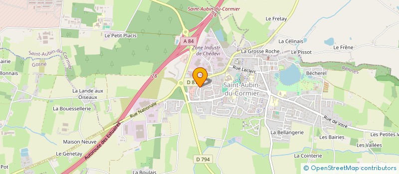 localisation de l'entreprise LES POUPALAPROUE  GOSNE