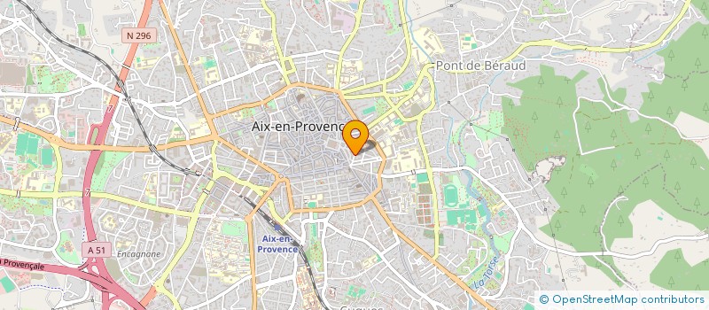 localisation de l'entreprise LES POUPEES à AIX-EN-PROVENCE