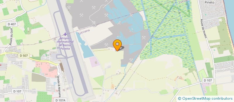localisation de l'entreprise LES POUPINOUS à LUCCIANA