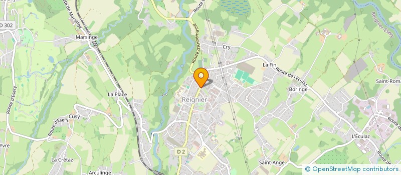 localisation de l'entreprise LES POUSSE CAILLOUX DU MOLE à REIGNIER-ESERY