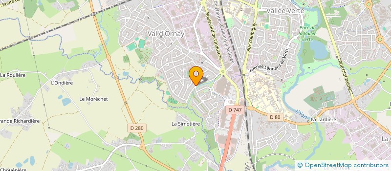 localisation de l'entreprise LES POUSSEURS DE MOGETTES à LA ROCHE-SUR-YON