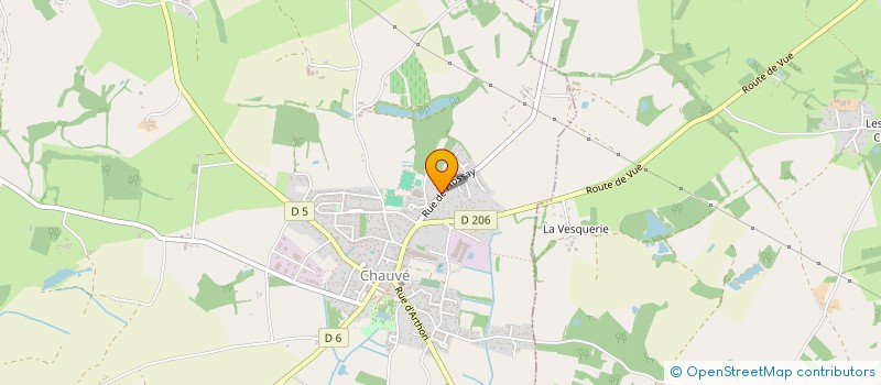 localisation de l'entreprise LES PRAIRIES DE BEL AIR  CHAUVE