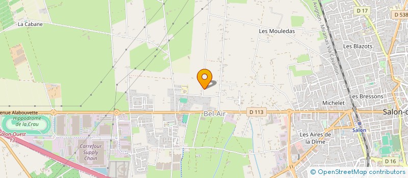 localisation de l'entreprise LES PRAIRIES DE LA JASSE à SALON-DE-PROVENCE