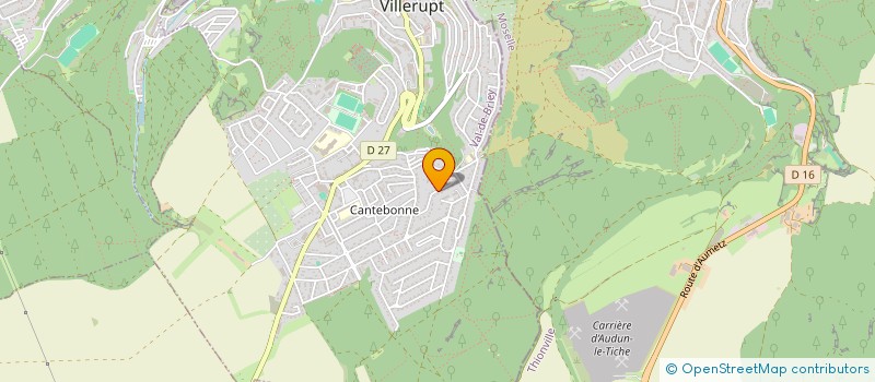 localisation de l'entreprise LES PRAIRIES DE STELLA  VILLERUPT