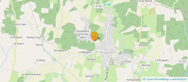 localisation de l'entreprise LES PRAIRIES DU RAH KOED  PLAUDREN