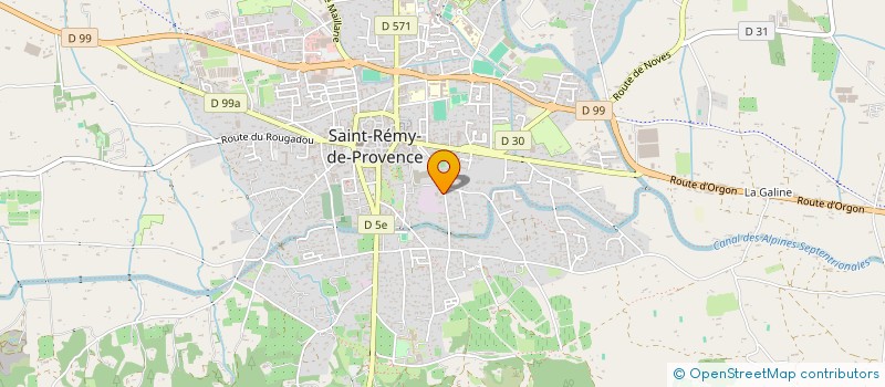 localisation de l'entreprise LES PRATS LONGS  SAINT-REMY-DE-PROVENCE