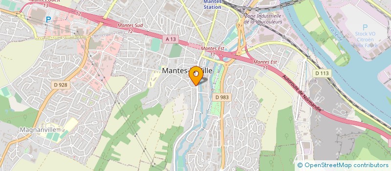 localisation de l'entreprise LES PREAUX à VERSAILLES
