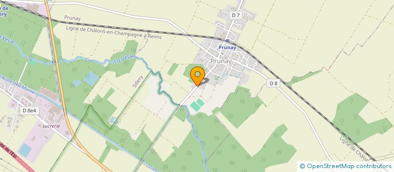 localisation de l'entreprise LES PRECHEUX  BEAUMONT-SUR-VESLE