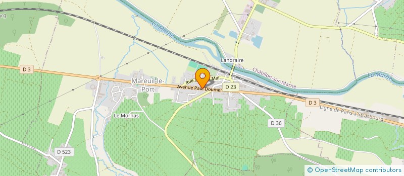 localisation de l'entreprise LES PRECIEUSES  MAREUIL-LE-PORT