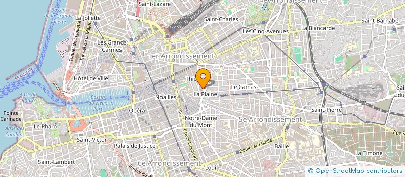 localisation de l'entreprise LES PRECIEUSES ASSEMBLEUSES à MARSEILLE
