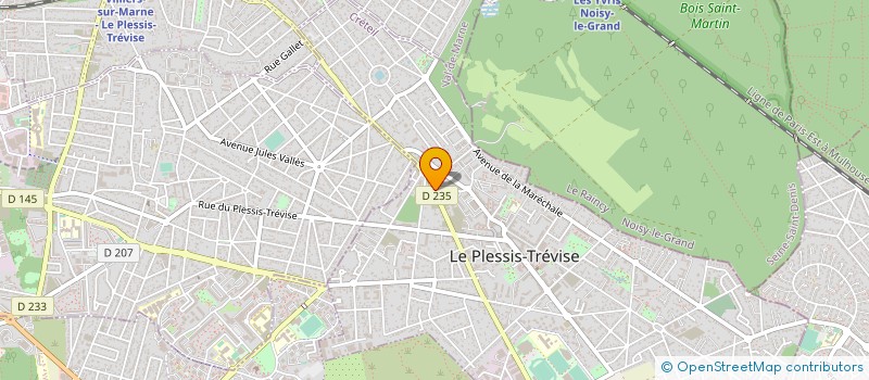 localisation de l'entreprise LES PREMIERS JOURS à CHAMPIGNY-SUR-MARNE