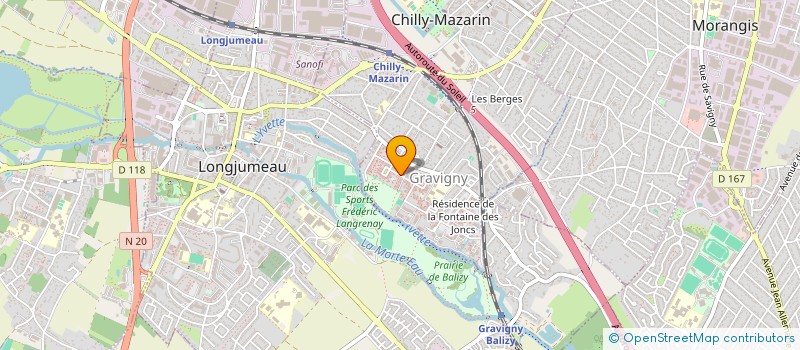 localisation de l'entreprise LES PREMIERS-NES  CHILLY-MAZARIN