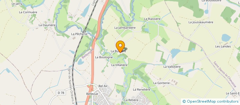 localisation de l'entreprise LES PREMIERS PAS DE LA VIE à BELLEVIGNY