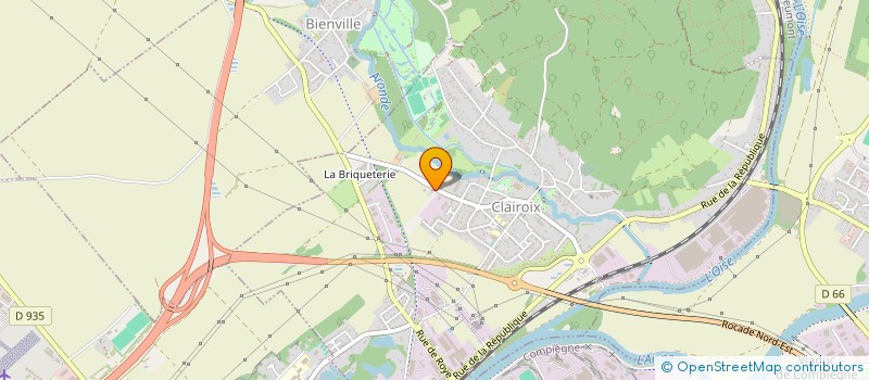 localisation de l'entreprise LES PRES A REGAIN  CLAIROIX