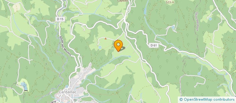 localisation de l'entreprise LES PRES DE CAPELLO  CARDAILLAC