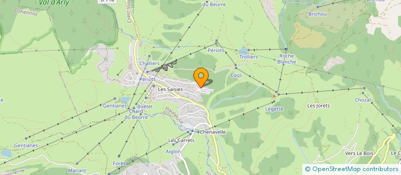localisation de l'entreprise LES PRES DE VERY à HAUTELUCE