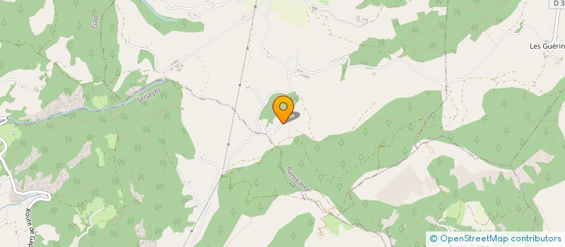 localisation de l'entreprise LES PRES HAUTS  RAMBAUD