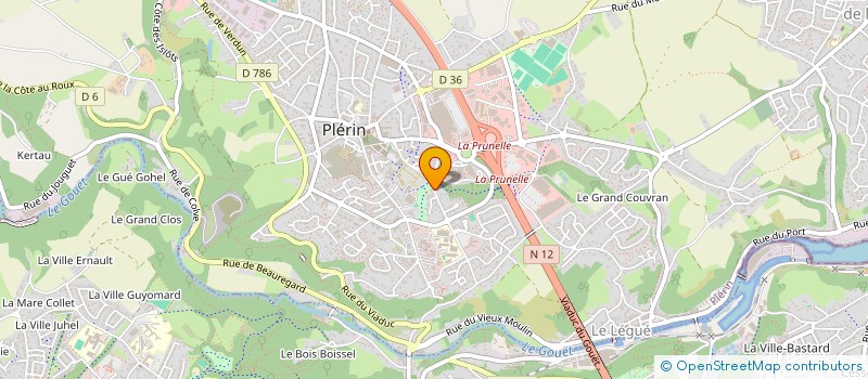 localisation de l'entreprise LES PRES JALYS  PLERIN