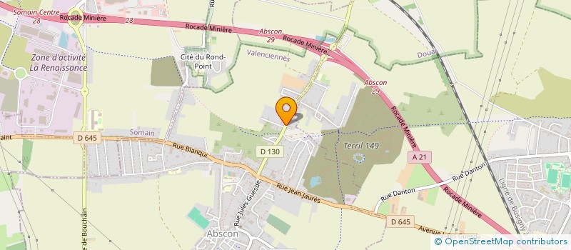 localisation de l'entreprise LES PRES MADAME  ABSCON