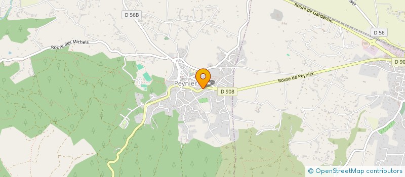 localisation de l'entreprise LES PRES NEUFS  PEYNIER