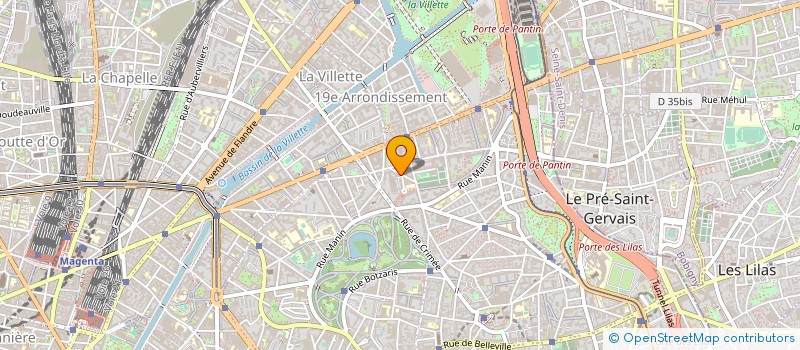 localisation de l'entreprise LES PRESSES DU LOUVRE  PARIS