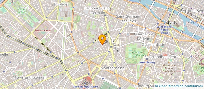 localisation de l'entreprise LES PRESSINGS LAURENT à PARIS