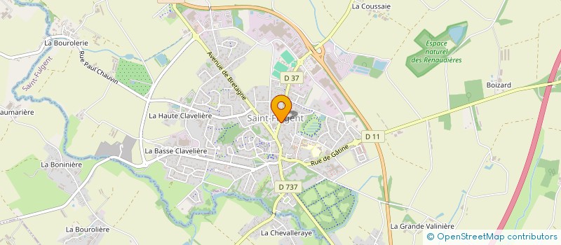 localisation de l'entreprise LES PRIMEURS DE L ATLANTIQUE à SAINT-FULGENT