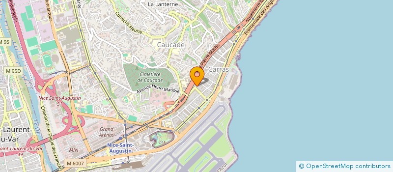 localisation de l'entreprise LES PRIMEURS NICOIS à NICE