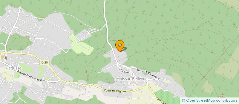 localisation de l'entreprise LES PRIMEURS VAROIS à BAUDINARD-SUR-VERDON
