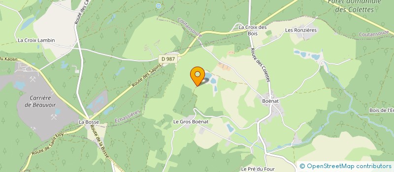 localisation de l'entreprise LES PRIMEVERES  VICQ