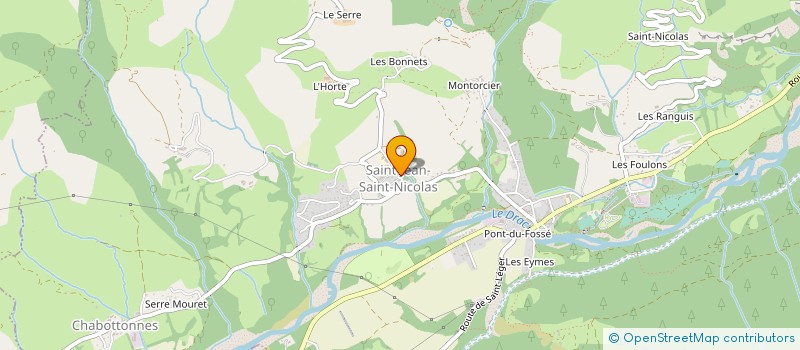 localisation de l'entreprise LES PRIMEVERES à SAINT-JEAN-SAINT-NICOLAS